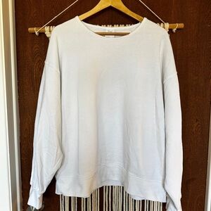 TNA Airy AF light weight fleece crewneck